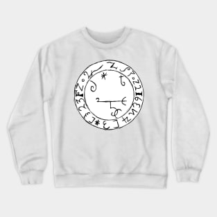 Beelzebub Circle from Grimorium Verum Crewneck Sweatshirt